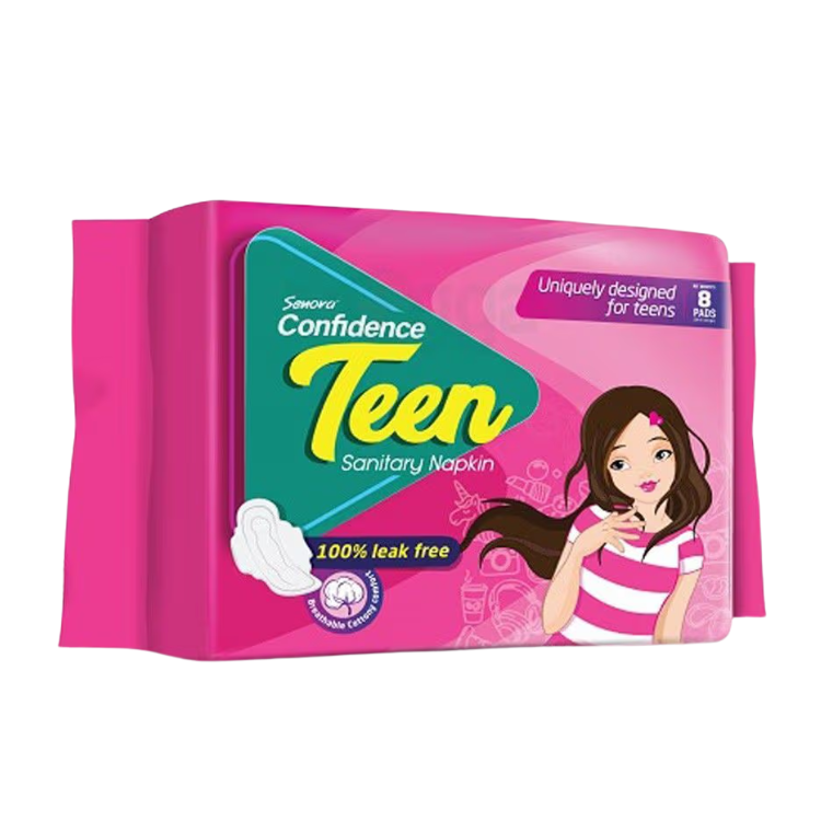 Senora Confidence Teen Sanitary Napkin 8's Pack